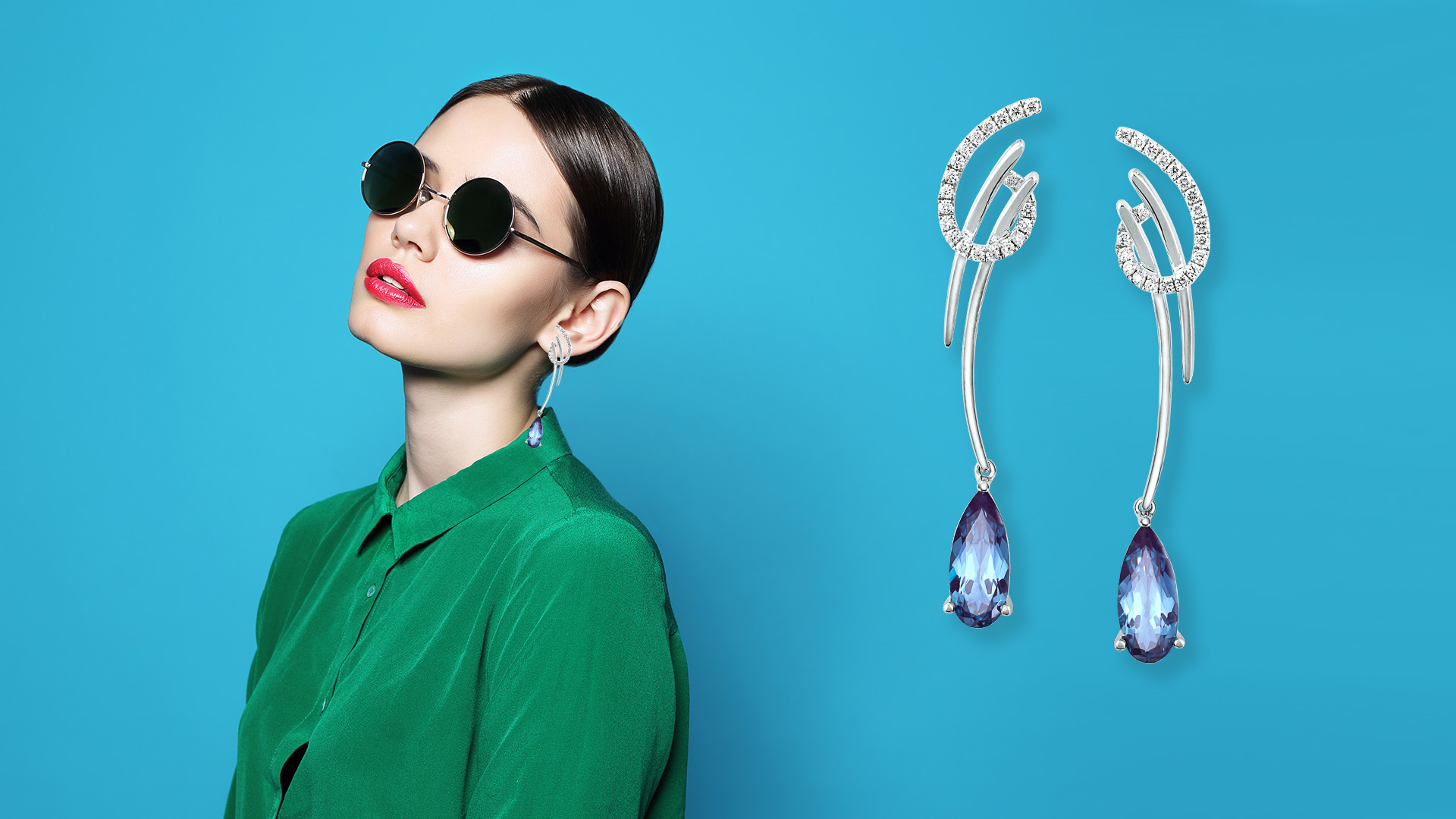 Alexandrite Earrings: CE4825WAL $2,814.00